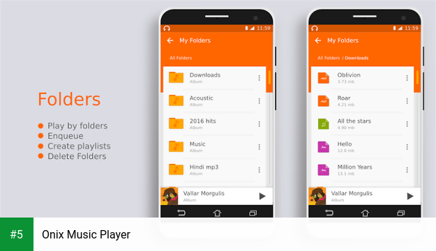 Onix Music Player app screenshot 5