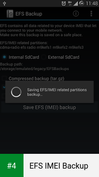 EFS IMEI Backup apk screenshot 4