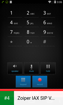 Zoiper IAX SIP VOIP Softphone apk screenshot 4
