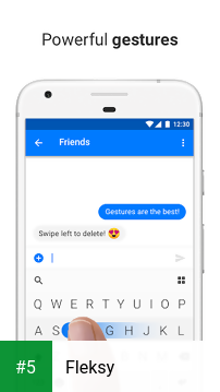 Fleksy app screenshot 5