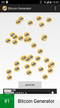 Bitcoin Generator app screenshot 1