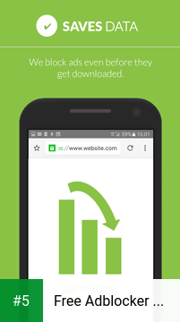 Free Adblocker Browser - Adblock & Popup Blocker app screenshot 5