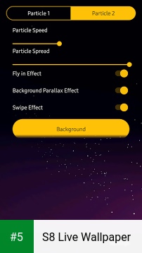 S8 Live Wallpaper app screenshot 5