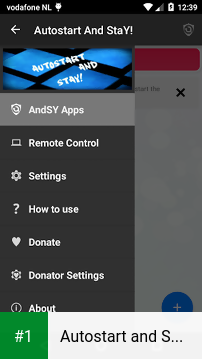 Autostart and StaY! app screenshot 1