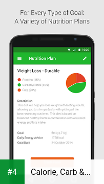 Calorie, Carb & Fat Counter apk screenshot 4