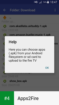 Apps2Fire apk screenshot 4