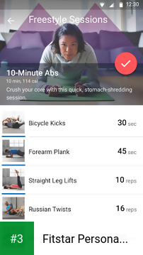 Fitstar Personal Trainer app screenshot 3