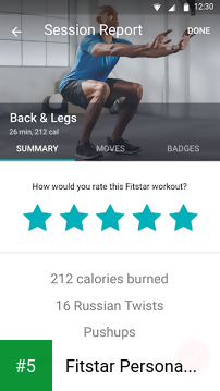 Fitstar Personal Trainer app screenshot 5