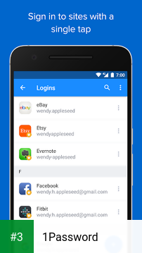 1Password app screenshot 3