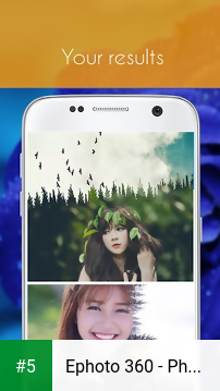 Ephoto 360 - Photo Effects app screenshot 5