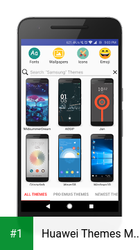 Huawei Themes Manager app screenshot 1