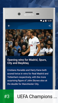 UEFA Champions League app screenshot 3