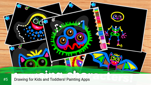 Drawing for Kids and Toddlers! Painting Apps app screenshot 5