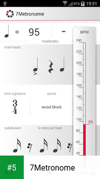 7Metronome app screenshot 5