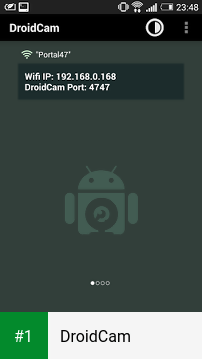DroidCam app screenshot 1