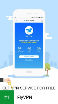 FlyVPN app screenshot 1