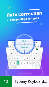 Typany Keyboard - DIY Themes, Emojis to Share app screenshot 3