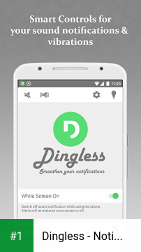Dingless - Notification Sounds app screenshot 1