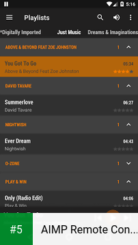 AIMP Remote Control app screenshot 5
