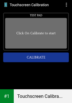 Touchscreen Calibration app screenshot 1