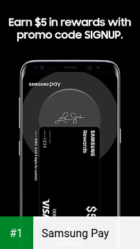 Samsung Pay app screenshot 1