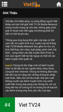 Viet TV24 apk screenshot 4