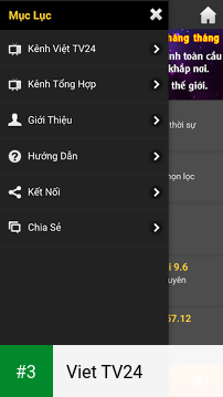 Viet TV24 app screenshot 3