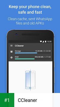 CCleaner app screenshot 1