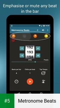 Metronome Beats app screenshot 5