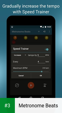 Metronome Beats app screenshot 3