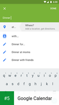Google Calendar app screenshot 5