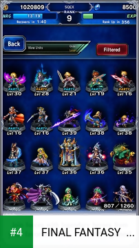 FINAL FANTASY  BRAVE EXVIUS apk screenshot 4