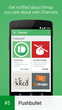 Pushbullet app screenshot 5