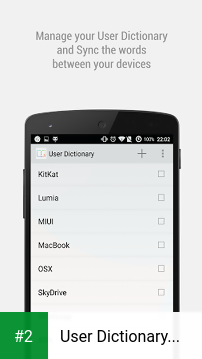 User Dictionary Plus (Free) apk screenshot 2