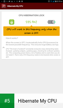 Hibernate My CPU app screenshot 5