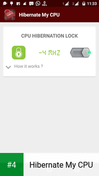 Hibernate My CPU apk screenshot 4