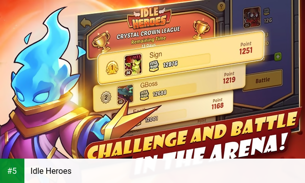 Idle Heroes app screenshot 5