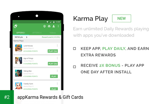 appKarma Rewards & Gift Cards apk screenshot 2