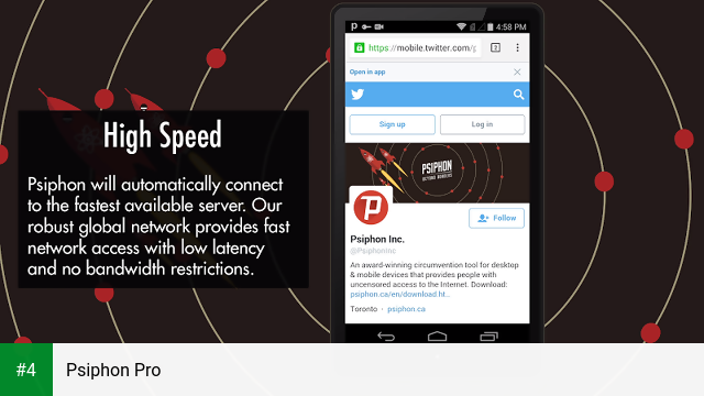 Psiphon Pro apk screenshot 4
