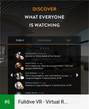 Fulldive VR - Virtual Reality apk screenshot 6