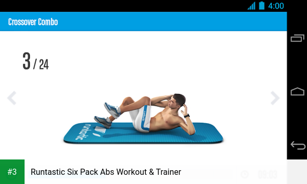 Runtastic Six Pack Abs Workout & Trainer app screenshot 3