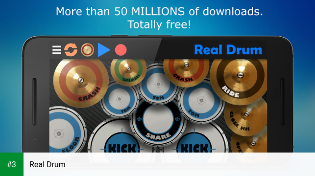 Real Drum app screenshot 3
