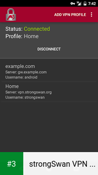 strongSwan VPN Client app screenshot 3