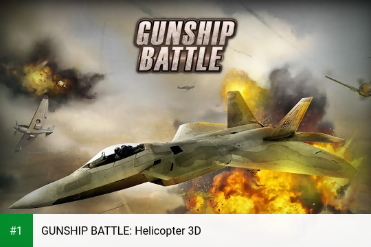 GUNSHIP BATTLE: Helicopter 3D app screenshot 1