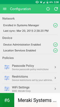 Meraki Systems Manager apk screenshot 6