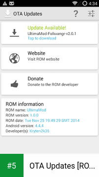 OTA Updates [ROOT][CUSTOM ROM] app screenshot 5
