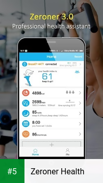 Zeroner Health app screenshot 5