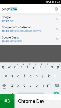 Chrome Dev app screenshot 3