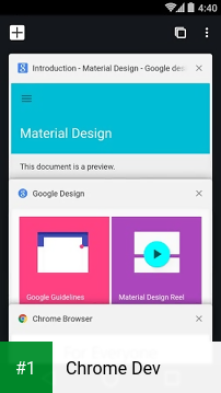 Chrome Dev app screenshot 1