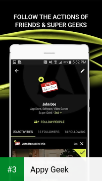 Appy Geek app screenshot 3